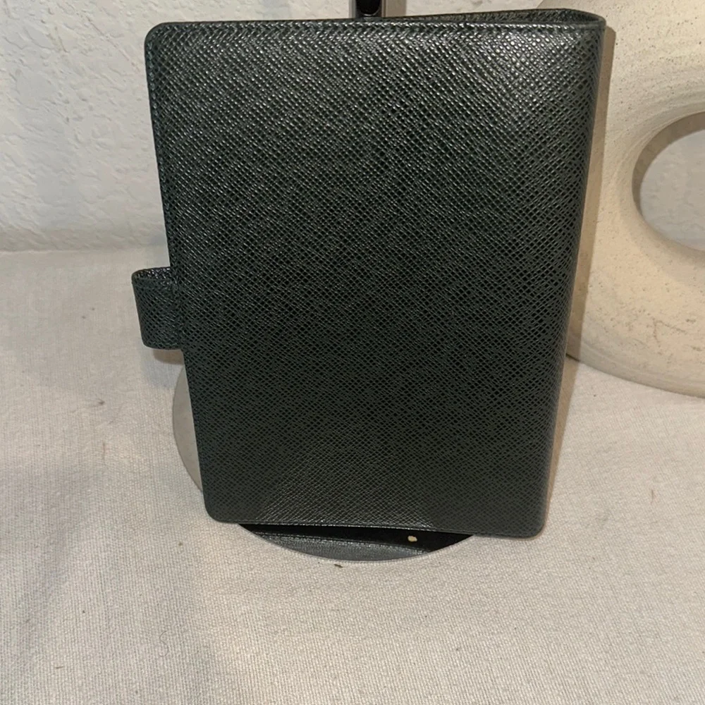 Authentic Louis Vuitton Taiga Agenda PM Notebook Cover